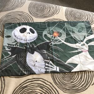 Nightmare Before Christmas pillow case.